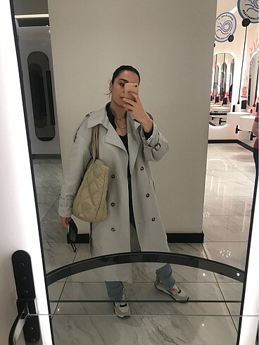 s Beden Trençkot oversize