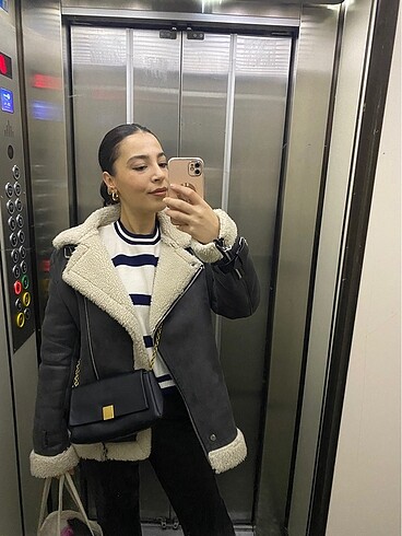 Bershka Biker kaban