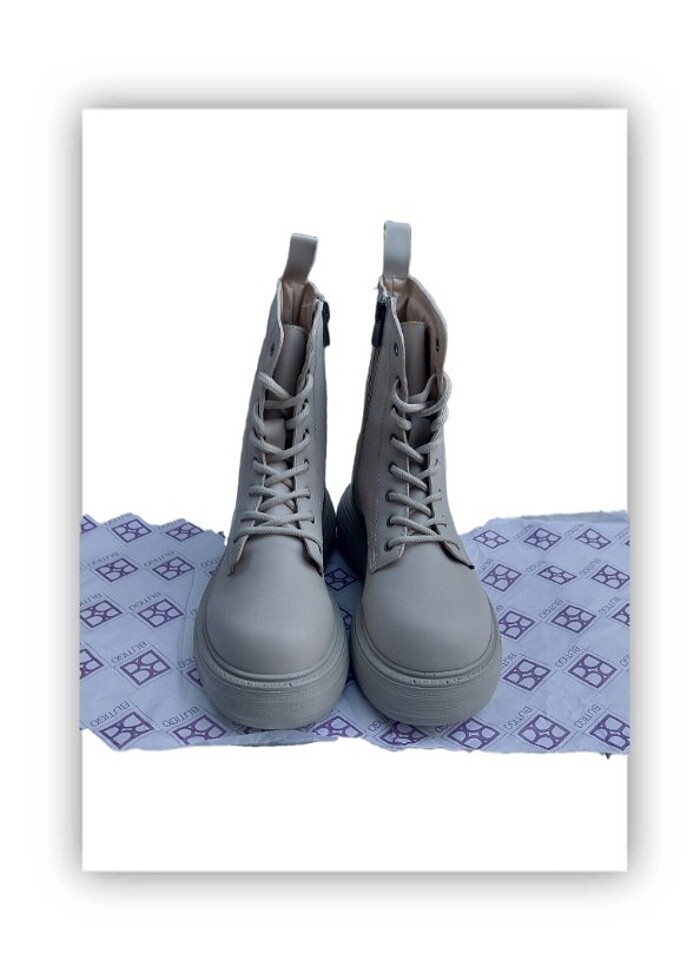 Sıfır 39 Numara Kışlık Bot | Kadın Fermuarlı Bot - Görsel 2