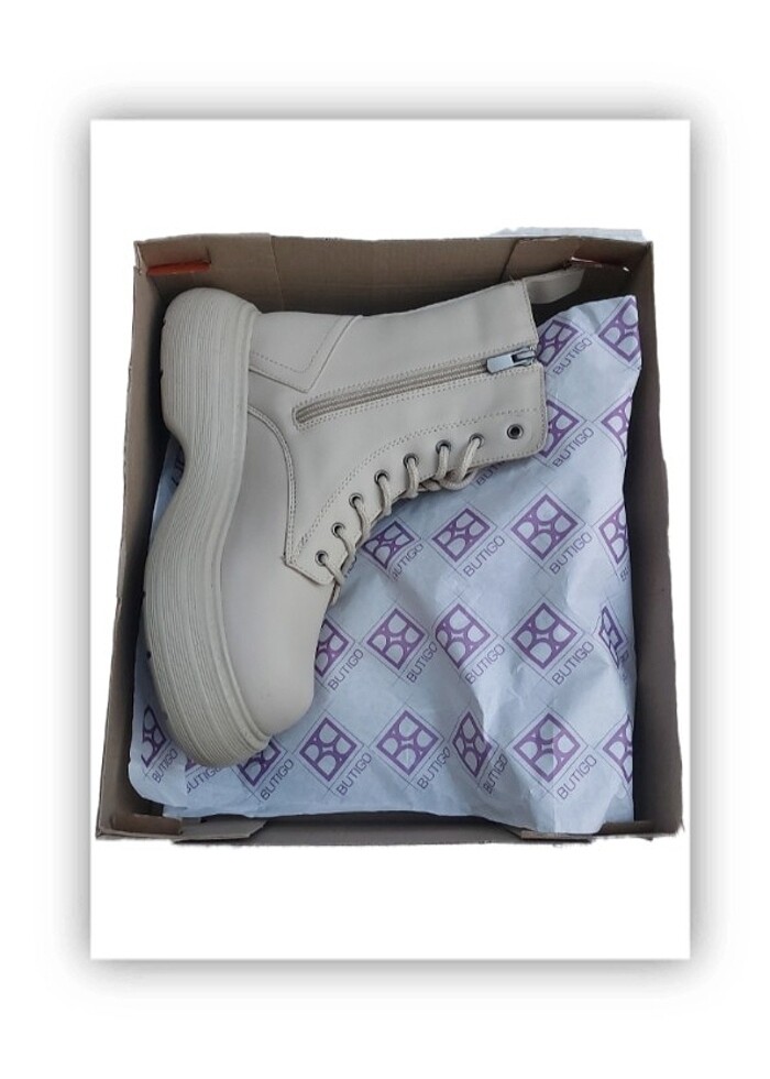 Sıfır 39 Numara Kışlık Bot | Kadın Fermuarlı Bot - Görsel 5