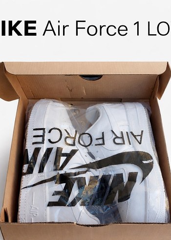 Beyaz Nike Airforce I Erkek Spor Ayakkabı - Görsel 6