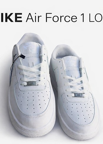 Beyaz Nike Airforce I Erkek Spor Ayakkabı - Görsel 4