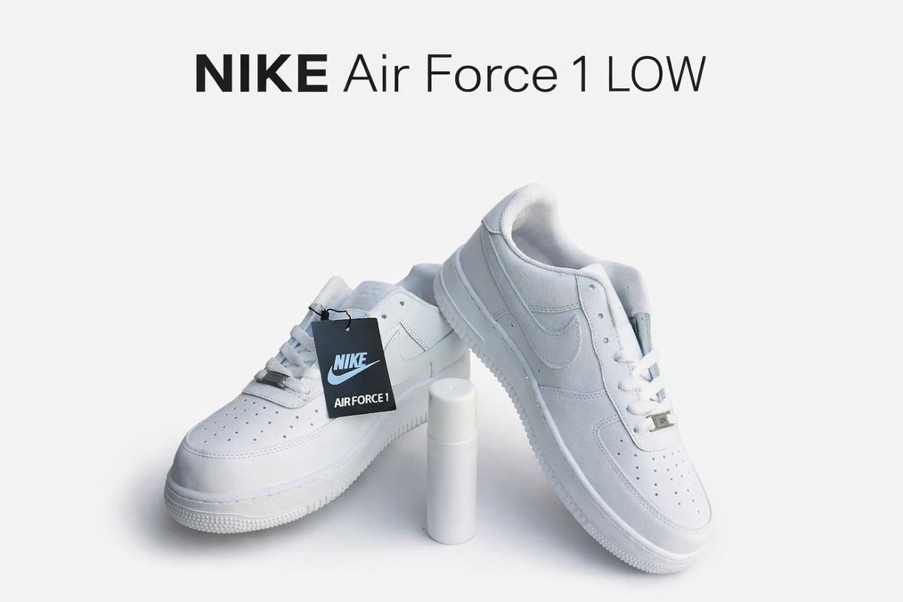 Beyaz Nike Airforce I Erkek Spor Ayakkabı - Görsel 5