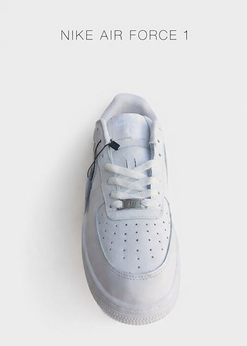 Beyaz Nike Airforce I Erkek Spor Ayakkabı - Görsel 3