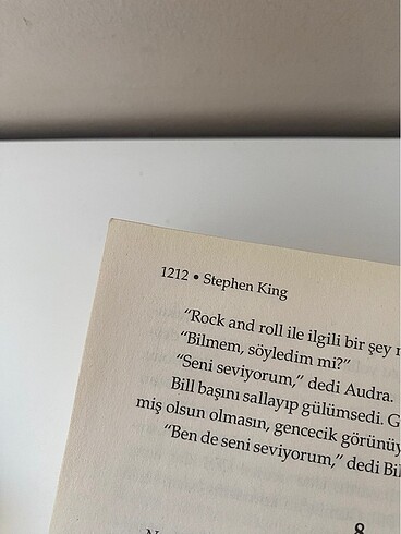  Beden Renk stephan king - it (tam metin)