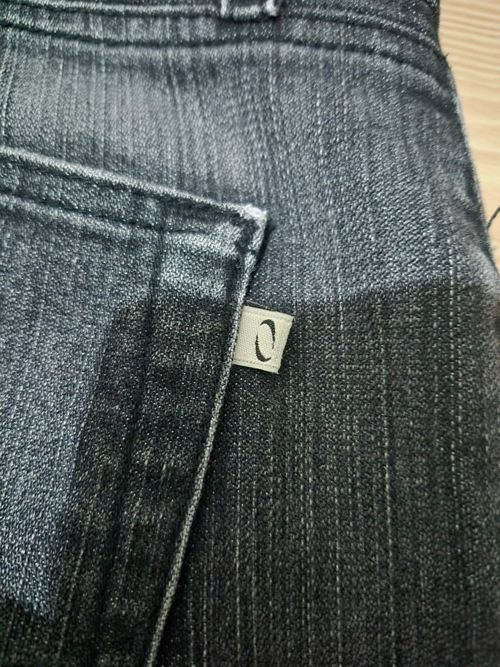 Oakley Type Flared Hip-Hop Y2K Pislick Jean - Görsel 3