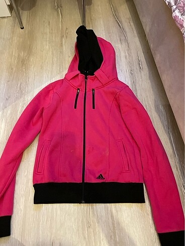 xl Beden Orjinal adidas esofman be çift kapüşonlu ceket