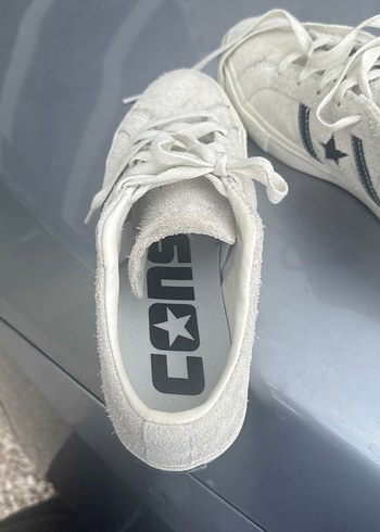 39 Beden Orjinal kutulu krem Converse #39