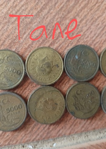 Eski Türk Lirası Madeni Para Koleksiyonu - Görsel 7