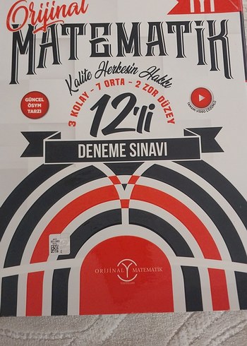  TYT Matematik 12'li Deneme Sınavı Seti
