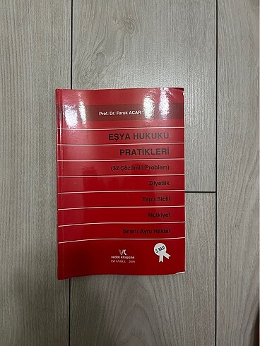 Eşya Hukuku Pratikleri Faruk Acar