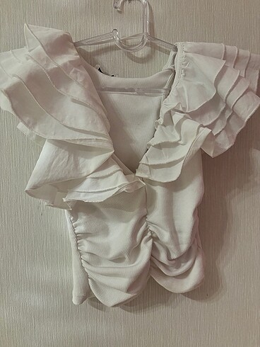 zara beyaz bluz