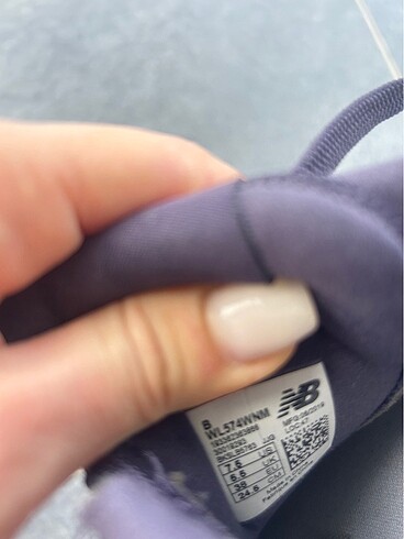 38 Beden mor Renk New balance spor ayakkabı