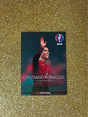 Cristiano Ronaldo Euro 2016 Legends Panini