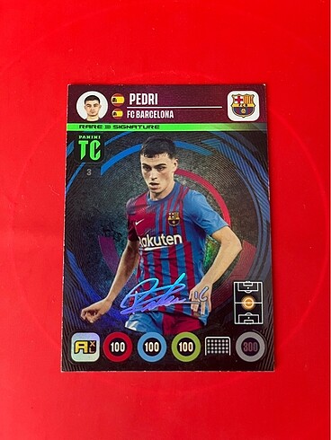 Pedri Signature İmzalı FC Barcelona