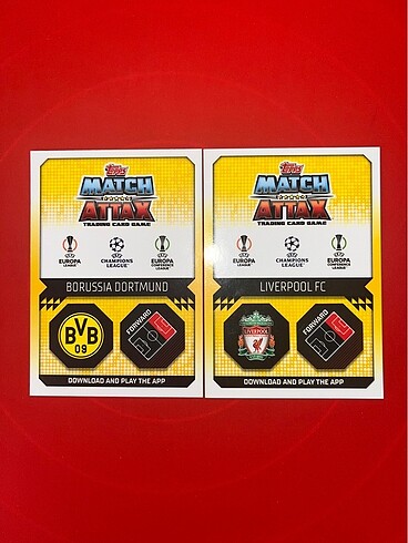 Darwin Nunez Donyell Malen Topps Match Attax Chrome