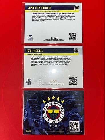  Oosterwolde Ferdi Kadıoğlu Zajc Panini Mythos Topps