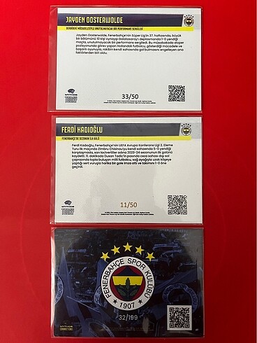  Beden Renk Oosterwolde Ferdi Kadıoğlu Zajc Panini Mythos Topps
