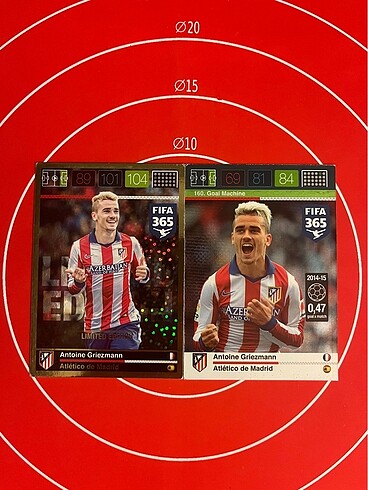  Antoine Griezmann FIFA 2015 Limited Edition & Goal Machine Panin