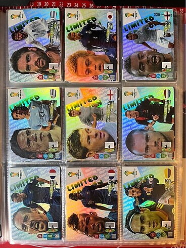 Panini World Cup 2014 Limited Edition Kart Lotu