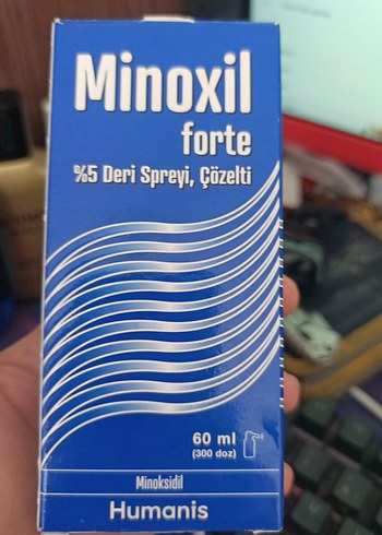 Minoxil Forte %5 Deri Spreyi 60 ml