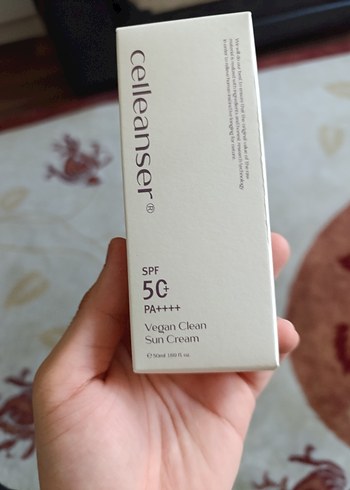  Beden Renk celleanser Vegan Clean Güneş Kremi SPF 50+ PA++++