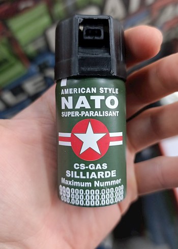 nato 1 adet biber gazı