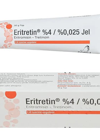 Eritretin %4 / %0,025 Jel Cilt Bakımı