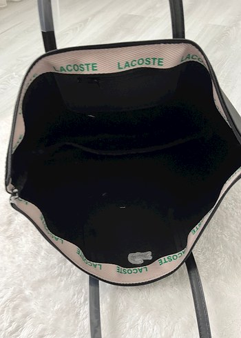 Beden siyah Renk Siyah Lacoste Kadın Çanta