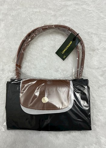 Longchamp Siyah Katlanabilir Çanta - Görsel 3