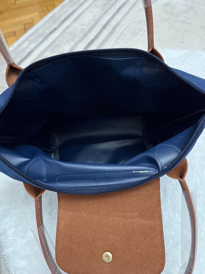 Longchamp Lacivert Kadın Çanta - Görsel 5