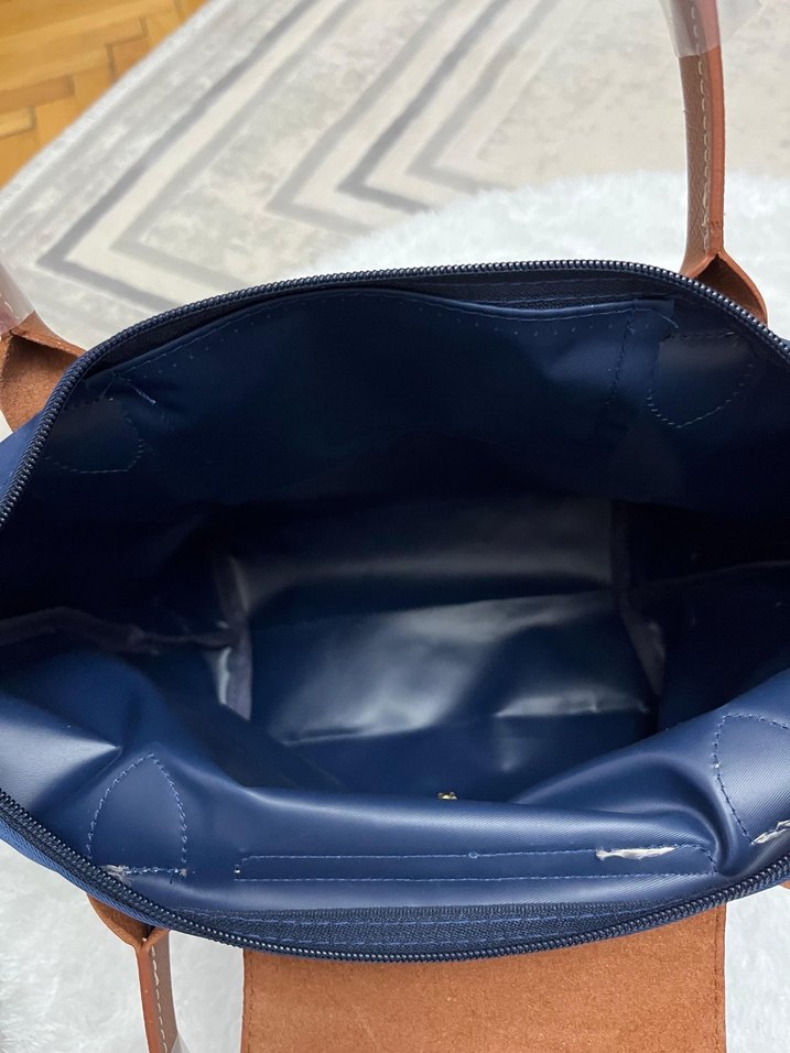 Longchamp Lacivert Kadın Çanta - Görsel 4