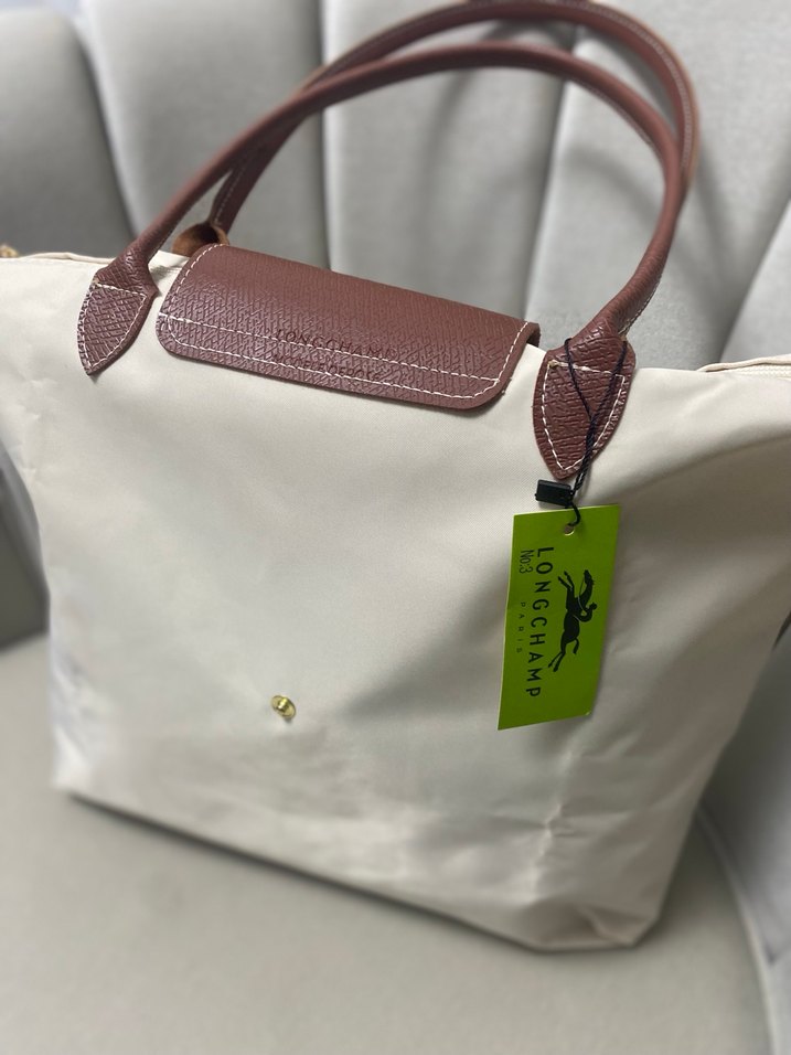 Longchamp Krem Kadın Omuz Çantası - Görsel 3