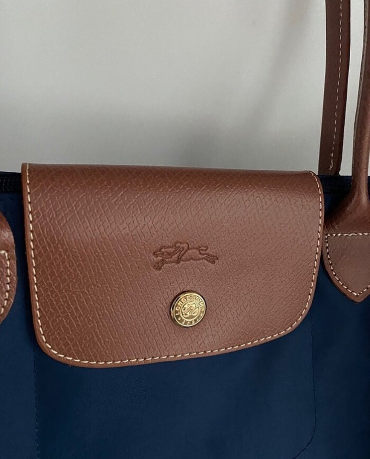 Longchamp Lacivert Kadın Omuz Çantası - Görsel 4