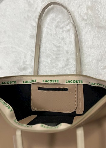 Lacoste Camel Renk Bayan Omuz Çantası - Görsel 4