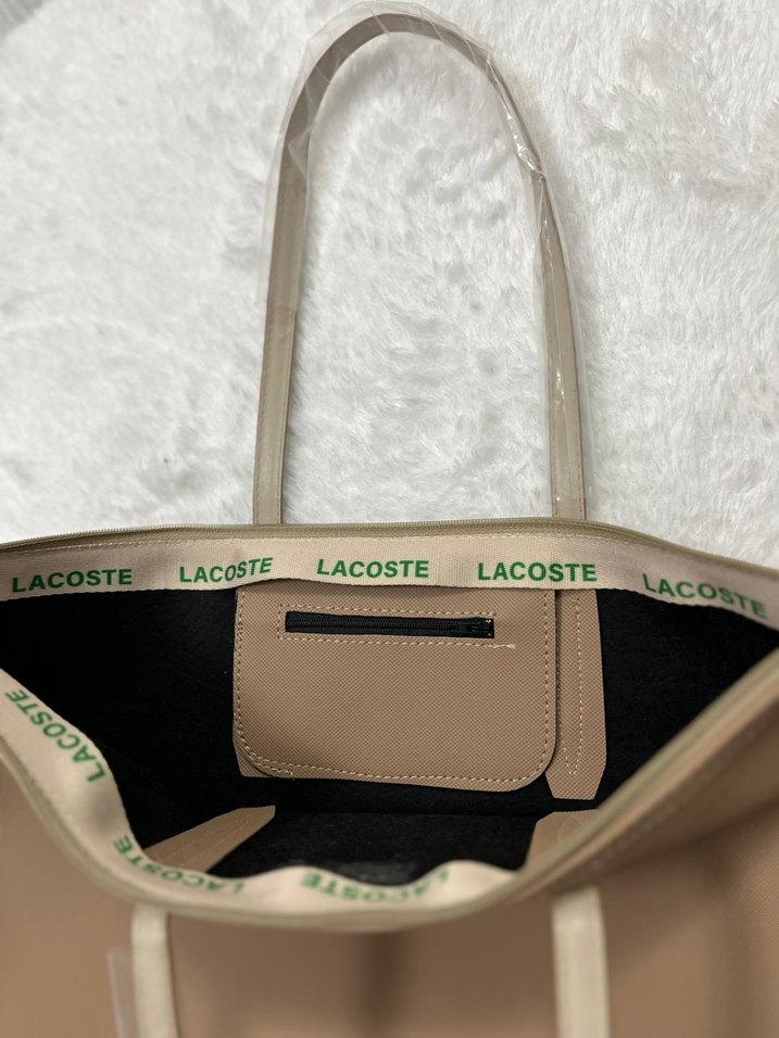 Lacoste Camel Renk Bayan Omuz Çantası - Görsel 4