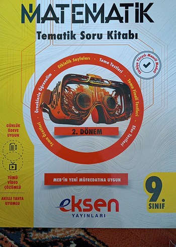 9. Sınıf Matematik Tematik Soru Kitabı