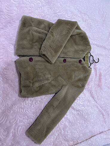 Yumoş peluş ceket