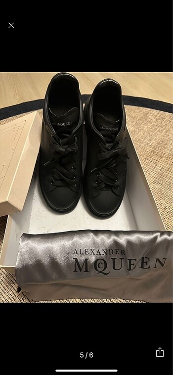 44 Beden siyah Renk alexander mcqueen