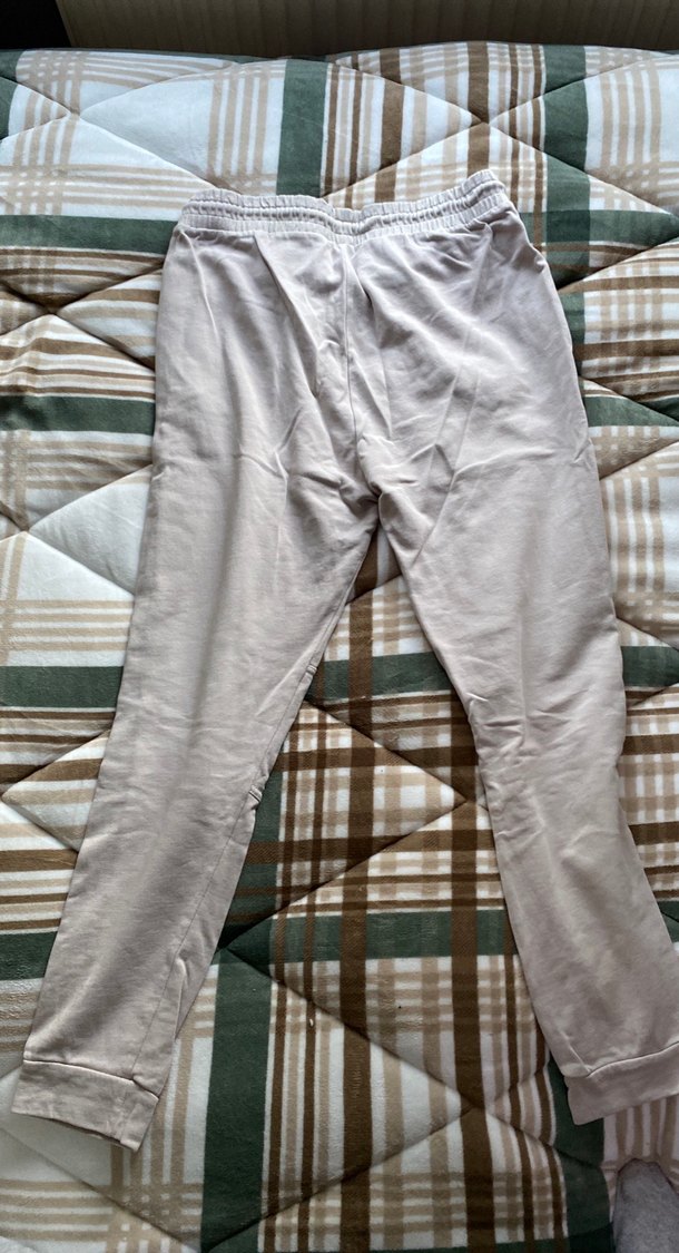 Gri Pamuklu Rahat Kesim Erkek Eşofman Altı - Görsel 3