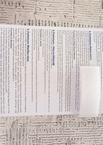 4 İşlevli Pastel Renkli Biberon Isıtıcı ve Sterilizatör - Görsel 5