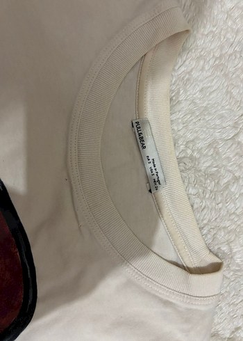 Pull and Bear Baskılı Pamuklu Kadın Tişört