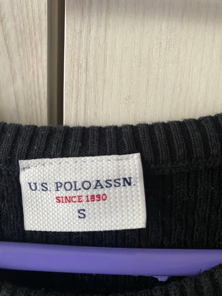 Siyah Örgü Kadın Kazak, Uzun Kollu, Salaş - Görsel 2