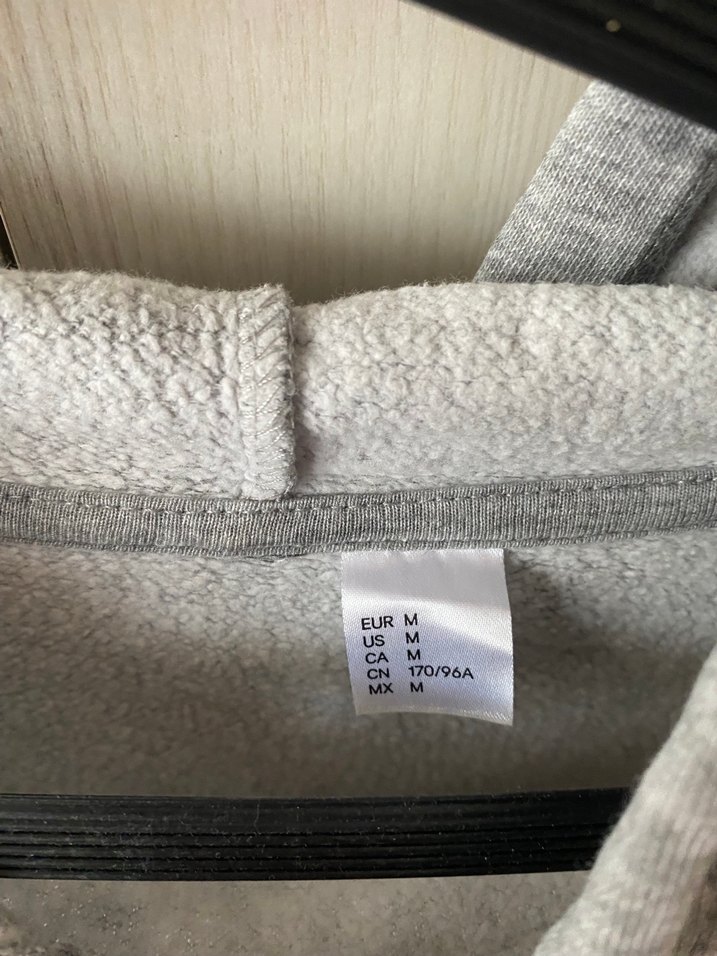 Gri Kadın Kapüşonlu Salaş Sweatshirt - Görsel 2