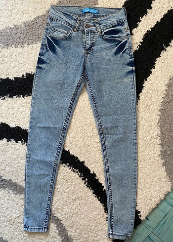 Diğer Acik Mavi Slim Fit Denim Jean