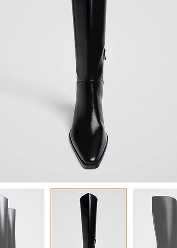 Stradivarius Topuklu Çizme - Görsel 3