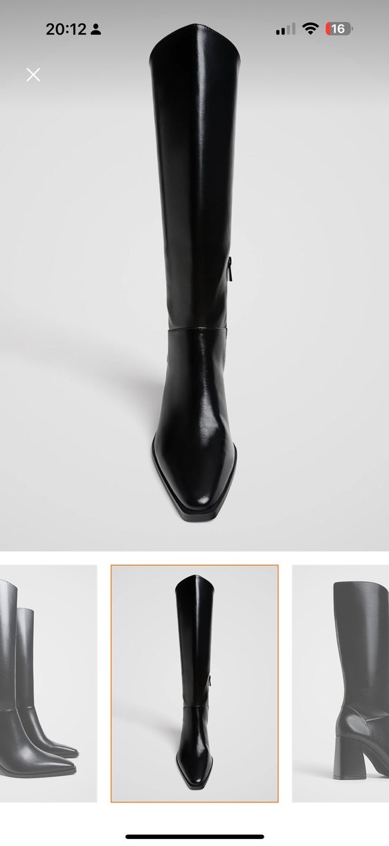 Stradivarius Topuklu Çizme - Görsel 3