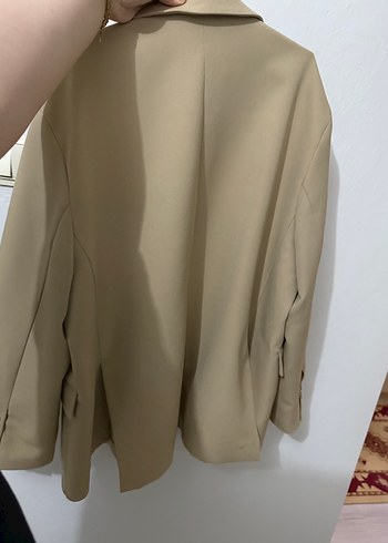 Bej Kadın Blazer Ceket - Görsel 2