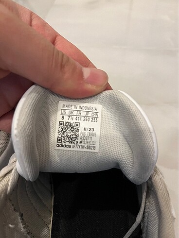 41 Beden beyaz Renk Adidas sneaker günlük spor ayakkabı