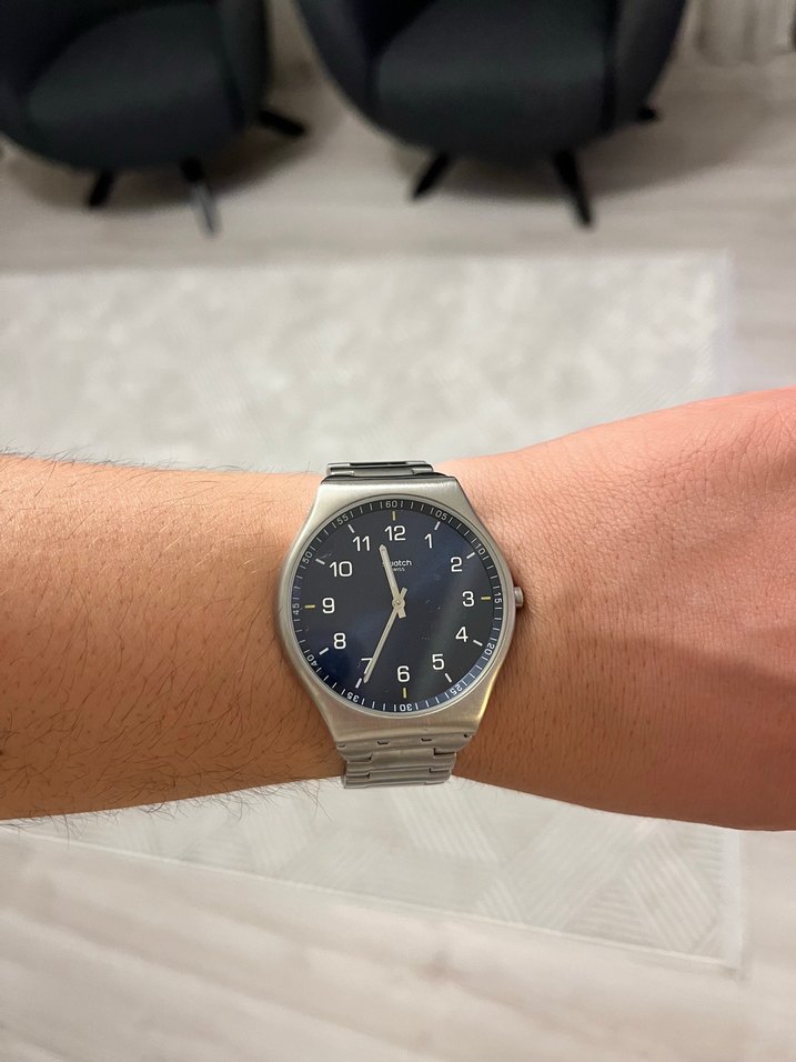 Swatch orijinal kutulu mat çelik çiziksiz - Görsel 5